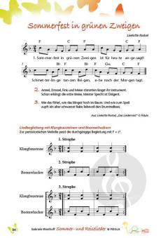 Sommer- und Reiselieder von Gabriele Westhoff 