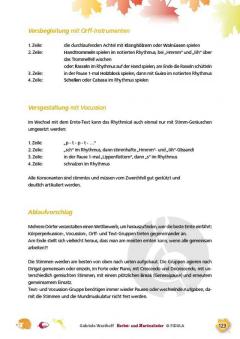 Herbst- und Martinslieder von Gabriele Westhoff 