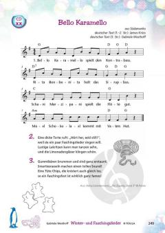 Winter- und Faschingslieder von Gabriele Westhoff 