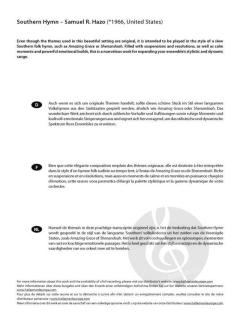 Southern Hymn von Samuel R. Hazo 