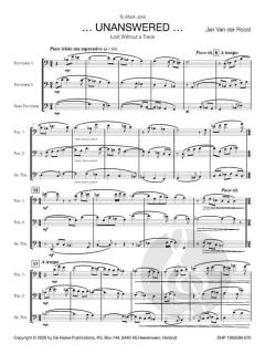 ... Unanswered ... von Jan van der Roost 
