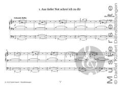 12 kleine Choralfantasien im alten Stil von Albert Behrends 