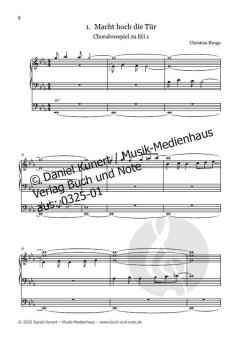 13 Choral-Anspiele und Choral-Vorspiele von Christian Kropp 
