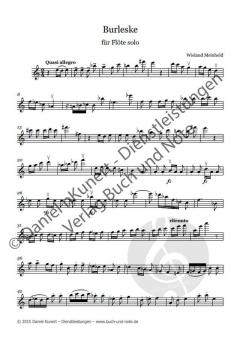 Burleske von Wieland Meinhold 