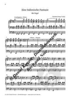 Eine italienische Fantasie von Christian Kropp 
