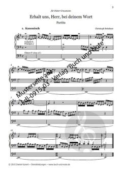 Erhalt uns, Herr, bei deinem Wort von Christoph Brückner 