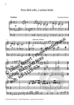 Freu dich sehr, o meine Seele von Christoph Brückner 