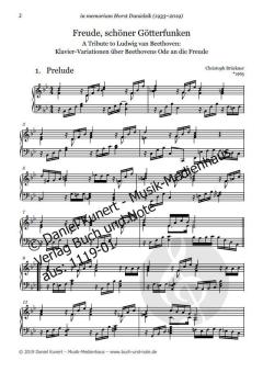 Freude, schöner Götterfunken von Christoph Brückner 