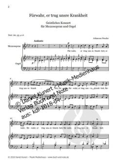 Fürwahr, er trug unsre Krankheit von Johannes Pensler 