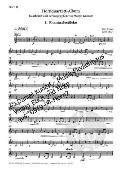 Hornquartett-Album - Horn 2 