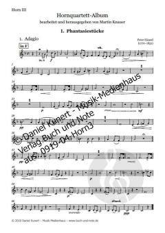 Hornquartett-Album - Horn 3 