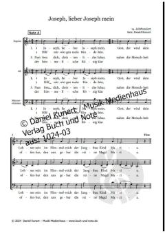 Joseph, lieber Joseph mein von Daniel Kunert 