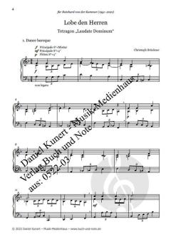 Lobe den Herren (F-Dur) von Christoph Brückner 