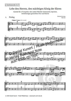 Lobe den Herren, den mächtigen König der Ehren - Set von Eberhard Arning 