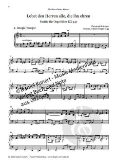Lobet den Herren alle, die ihn ehren von Christoph Brückner 