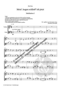 Mein' Augen schließ' ich jetzt von Christian Glowatzki 