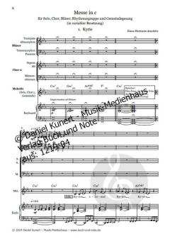 Messe in c von Klaus-Hermann Anschütz 