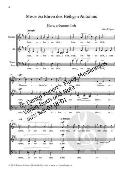 Messe zu Ehren des Heiligen Antonius von Alfred Figura 