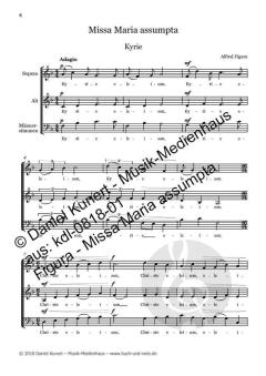 Missa Maria assumpte von Alfred Figura 