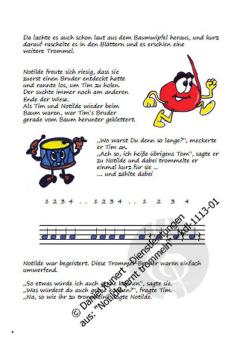 Notilde lernt trommeln von Heike Einwächter-Langer 