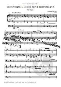 O Mensch, bewein dein Sünde groß von Grimoaldo Macchia 