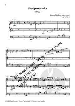 Orgelpassacaglia von Ricarda Meinhold 