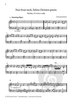 Partita über "Nun freut euch" von Christoph Brückner 