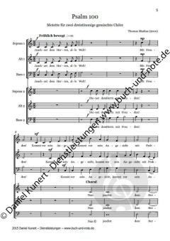 Psalm 100 von Thomas Markus 