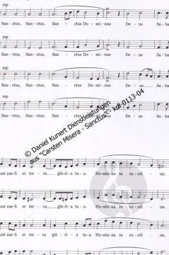 Sanctus von Carsten Misera 