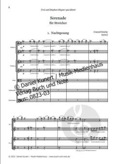 Serenade für Streicher von Conrad Zwicky 