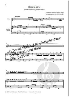 Sonata in G von Christoph Heinrich Förster 