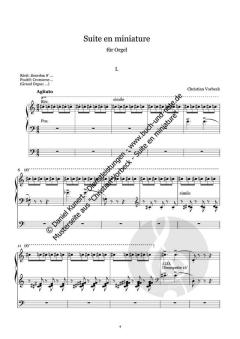 Suite en miniature von Christian Vorbeck 