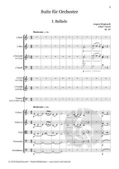 Suite für Orchester von August Klughardt 