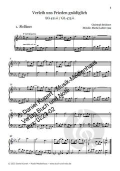 Verleih uns Frieden gnädiglich von Christoph Brückner 