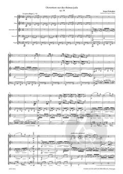 Ouvertüre über hebräische Themen op. 34 von Sergei Prokofjew 