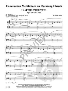 Communion Meditations on Plainsong Chants von Daniel Burton 