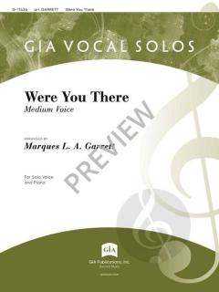 Were You There - Medium Voice 
