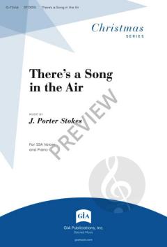 There's a Song in the Air von James Porter Stokes 