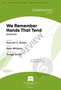 We Remember Hands That Tend von Kate Williams 