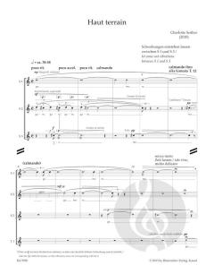 Haut terrain für 12-stimmigen Kammerchor von Charlotte Seither (Download) 