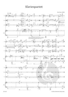 Klavierquartett von Beat Furrer (Download) 