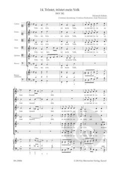 Tröstet, tröstet mein Volk SWV 382 von Heinrich Schütz (Download) 