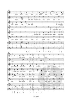 Herzlich lieb hab ich dich, o Herr SWV 387 von Heinrich Schütz (Download) 