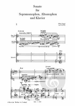 Sonate op. 80 von Arthur Dangel 