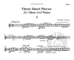 3 Short Pieces von Gordon Lawson (Download) 