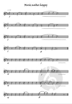 Sweet Musical Sheet von Gottfried Hummel 