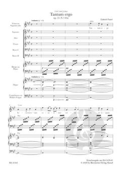 Tantum ergo op. 55 N 110a von Gabriel Fauré (Download) 