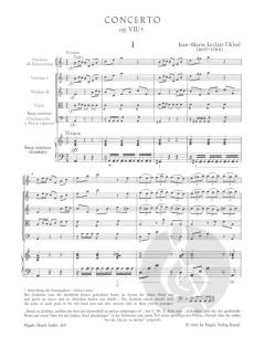 Konzert a-Moll op. 7/5 von Jean-Marie LeClair (Download) 