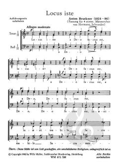 Locus iste von Anton Bruckner (Download) 