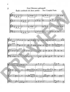 Quartett-Übung von Hans-Martin Linde 